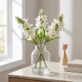 Künstliche Garten-Milchstern-Blume Weiß 50cm aus Kunststoff mit Metallkern | Floristik24.at