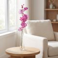 Orchidee Phalaenopsis künstlich 6 Blüten 70cm Lila | Floristik24.at