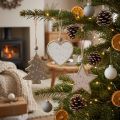 Weihnachtsanhänger aus Holz