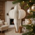 Weihnachtskugel aus Papier