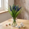 Traubenhyazinthen künstlich Blau 28–30 cm 15 Stück | Floristik24.at