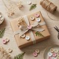 Deko-Knöpfe aus Holz Ø 2 cm in Creme, Rosa und Weiß, 210 Stück für Bastel- und Dekorationsprojekte | Floristik24.at