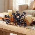 Künstliche Beeren in Blau 28cm 12 Stück im Bund für Dekoration | Floristik24.at