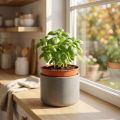 Pflanztopf aus Kunststoff Ø10,5cm Terrakotta 10 Stück | Floristik24.at