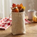 Jutetasche Geschenksack 20×10×30cm Naturfarben Jute Kunststoff | Floristik24.at