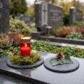 Runde Schiefer-Untersetzer Schwarz Ø10cm 6 Stück | Floristik24.at