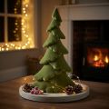 Künstlicher Weihnachtsbaum Tanne Grün Beflockt 45 cm | Floristik24.at