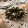 Holzsterne Streudeko Weihnachten Natur Ø 4 cm 72 Stück | Floristik24.at