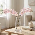 Künstliche Orchideen Hellrosa Real Touch 58cm 2er-Set | Floristik24.at