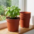 Pflanztopf Kunststoff Ø15cm Terrakotta 10 Stück | Floristik24.at