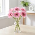 Künstliche Gerbera Blume aus Kunststoff Rosa 47 cm für Wohn- und Tischdekoration 6St | Floristik24.at
