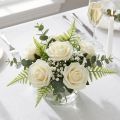 Foam-Rose Ø6cm Creme 27St | Floristik24.at