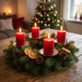 Kerzenhalter mit Dorn für Adventskränze und Gestecke 16er Set | Floristik24.at