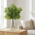Künstliche Palmenwedel aus Kunststoff mit Draht 56cm Grün 3 Stück | Floristik24.at