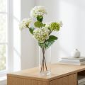 Künstliche Schneeball-Blume Viburnum Weiß 64cm Kunststoffdeko | Floristik24.at