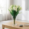 Fritillaria Künstliche Schachbrettblume Weiß 38 cm 6 Stiele | Floristik24.at