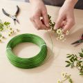 Aluminiumdraht 2mm Ø Maigrün 60m 500g Dekodraht Schmuckdraht Basteldraht | Floristik24.at