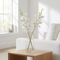 Künstliche Orchideen Weiß Ø3,5–5 cm L38 cm 2 Stück | Floristik24.at