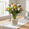 Dekosteine Naturstein Creme 9mm-13mm 2kg | Floristik24.at