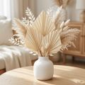 Trockenblätter Palmspear gebleicht 20 Stück ca. 35–45 cm Naturmaterial | Floristik24.at
