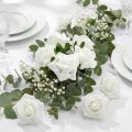 Foam Rose Ø 3,5cm weiß 48St | Floristik24.at