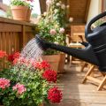 Gießkannenbrause Kunststoff Schwarz Ø10 cm für 10-Liter-Gießkannen | Floristik24.at