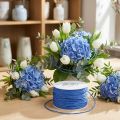Papierkordel mit Drahtkern Ø2mm 100m Blau für Bastel- und Dekorationsarbeiten | Floristik24.at