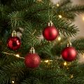 Weihnachtskugeln Kunststoff Rot Ø3cm 14 Stk | Floristik24.at
