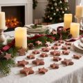 Sterne Streudeko Weihnachten Rosa Ø4/5 cm 40 Stück Styropor | Floristik24.at