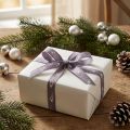 Baumwollband Geschenkband Lila mit Sternen 15mm x 20m | Floristik24.at