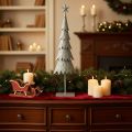 Deko-Tannenbaum aus Metall mit Stern 74 cm für Innenbereich | Floristik24.at