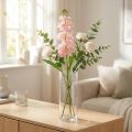 Levkoje künstlich Rosa 78cm, Seidenstoff, Stielblume | Floristik24.at