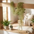 Künstlicher Tillandsia-Deko-Hänger Grün-Weiß 180cm | Floristik24.at