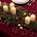 Deko-Sterne aus Kunststoff 4,5 cm Berry Glitter für Weihnachten 120 Stück | Floristik24.at