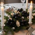 Mini Weihnachtskugeln aus Glas Schwarz Ø 25mm am Draht, 140 Stück | Floristik24.at