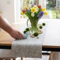 Filzband 100% Schafwolle Grau 7,5cm x 5m | Floristik24.at
