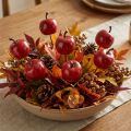 Mini-Äpfel am Draht Kunststoff Rot 3 cm 24 Stück | Floristik24.at