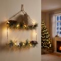 Wanddekoration Weihnachten mit