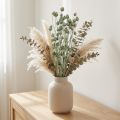 Erdbeerdisteln getrocknet Metallic Grün Ø1–2cm L55cm 100g | Floristik24.at