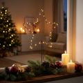 LED Stern mit Batteriefach und Standfuß, 46 cm, Schwarz, für Innenräume | Floristik24.at