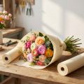 Krepppapier Champagner Creme 10cm x 250cm 2 Rollen für Floristik und Dekoration | Floristik24.at