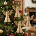 Papierengel aus Wabenpapier in Cremeweiß, H 12 cm, 4er-Set | Floristik24.at