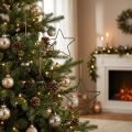 Metallstern Schwarz 20 cm 6-teilig – Weihnachtsdeko | Floristik24.at