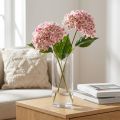 Künstliche Hortensien, 80 cm, Rosa, 2 Stück | Floristik24.at