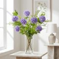 Schneeball Kunstblume Lila 5 Dolden 78 cm 2 Stück | Floristik24.at