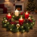 Micro LED Lichterkette Weihnachtsbeleuchtung Timer 180cm | Floristik24.at