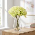 Künstlicher Chrysanthemenstrauß Creme, Gelb, 28 cm, 6 Stück | Floristik24.at