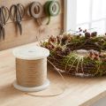 Rebdraht Natur auf Spule 0,8mm 1kg für Floristik und Bindearbeiten | Floristik24.at