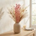 Erdbeerdistel Trockenblumen Altrosa 50cm 100g für Dekoration | Floristik24.at