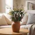 Künstlicher Eukalyptusbusch mit Knospen Grün Rot 39cm | Floristik24.at
